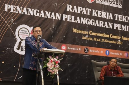 Rakernis Penanganan Pelanggaran, Puadi Tegaskan Temuan Harus Bisa Dibuktikan
