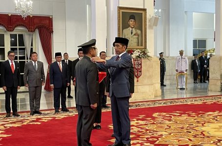Jokowi Lantik Agus Subiyanto Jadi Panglima TNI
