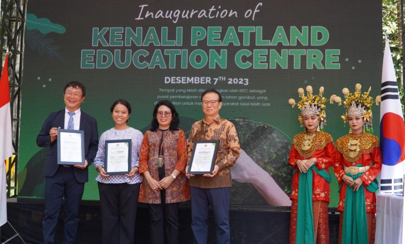 Peresmian “Kenali Peatland Education Center”, Wujud Komitmen Indonesia - Korea Melestarikan Ekosistem Gambut