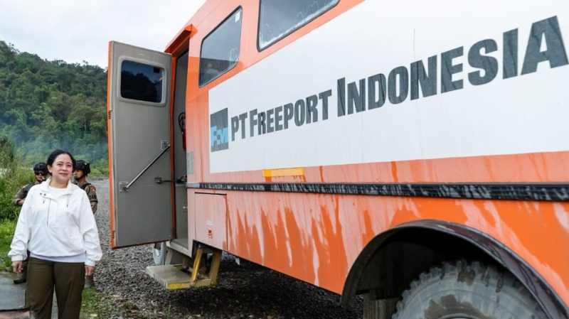 Ketua DPR RI, Puan Maharani saat melakukan kunjungan kerja (kunker) ke PT Freeport Indonesia. Foto: Ist/nr