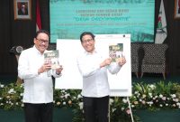 Menteri Desa, PDT dan Transmigrasi Abdul Halim Iskandar menghadiri dan memberikan Sambutan pada Acara Launching Bersama Buku Naskah Sumber Arsip dengan tema 