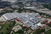 Pabrik Bekasi 1, pabrik terbesar milik Coca-Cola Europacific Partners (CCEP) Indonesia yang akan memanfaatkan layanan Green Energy As Services Renewable Energy Certificate (REC) PLN.