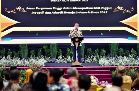 Jokowi Tekankan Peran Strategis Perguruan Tinggi Cetak SDM Unggul Indonesia