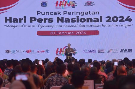 Puncak HPN 2024, Jokowi Sampaikan Dua Pesan untuk Insan Pers Indonesia
