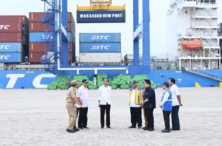 Diresmikan Jokowi, Makassar New Port Siap Jadi Hub Logistik Terbesar di Indonesia Timur