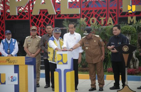 Layani 41.000 KK, Presiden Jokowi Resmikan SPAL Domestik Terpusat Losari di Makassar