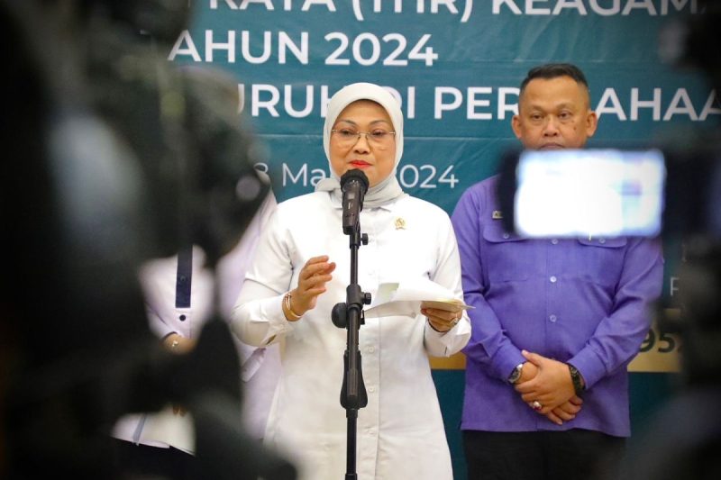 Menteri Ketenagakerjaan (Menaker) Ida Fauziyah / foto ist