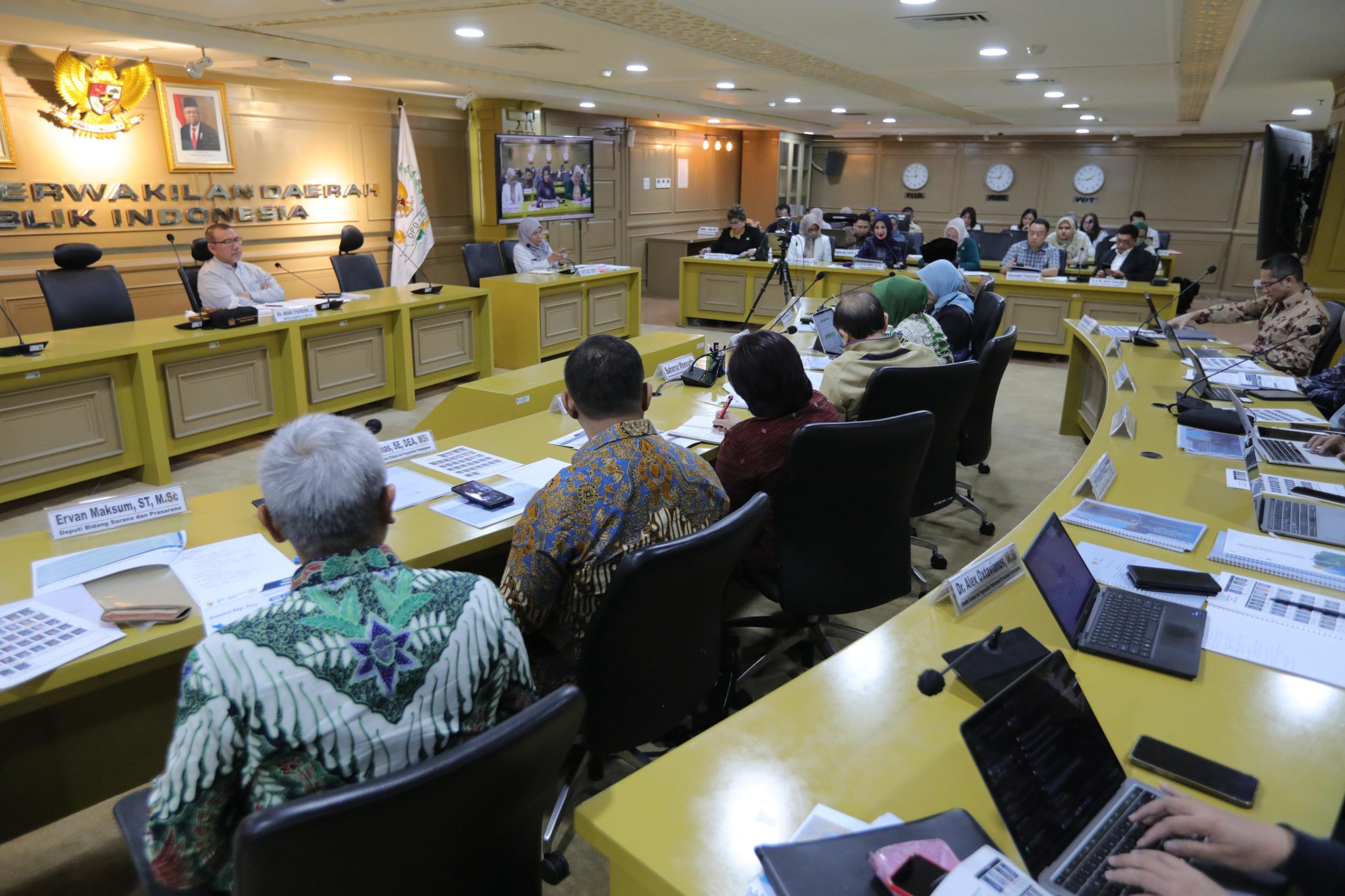 Komite IV DPD RI dan Kementerian PPN/BAPPENAS RI Sepakat Kawal Transformasi Indonesia 2025-2045