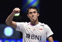 Pebulutangkis Tunggal Putra Indonesia Jonatan Christie / foto ist