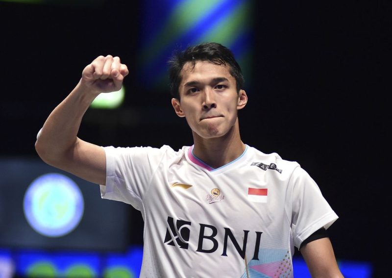 Pebulutangkis Tunggal Putra Indonesia Jonatan Christie / foto ist