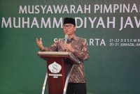 Menteri Desa dan Pembangunan Daerah Tertinggal Yandri Susanto saat menjadi keynote speaker dalam agenda Musyawarah Pimpinan Wilayah Muhammadiyah Jawa Tengah, di Kota Solo, Jawa Tengah, Sabtu (21/12/2024). Hadir mendampingi Mendes Yandri, Penasihat DWP Kemendes PDT, Ratu Rachmatu Zakiyah, Staf Khusus Menteri Khoirul Huda dan Zainudin Maliki.


Dok. Sigit Purwanto / Humas Kemendes PDT