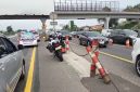 PT Jasamarga Transjawa Tol (JTT) lakukan rekayasa lalu lintas contraflow arah Cikampek / foto istimewa