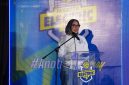 Ketua Umum Jakarta Electric PLN, Arsyadany G. Akmalaputri saat memaparkan terkait persiapan dan target Jakarta Electric PLN untuk PLN Mobile Proliga 2025 dalam Grand Launching tim tersebut di Gedung Olahraga Electric PLN, Bandung pada Sabtu (28/12). Dirinya menjelaskan bahwa persiapan timnya untuk menyambut kompetisi tahun 2025 sudah cukup maksimal dengan melakukan pemusatan latihan, merekrut pemain senior dan pemain muda bertalenta, serta mempertahankan Chamnan Dokmai sebagai Pelatih Kepala Jakarta Electric PLN.