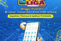 PLN memberikan kemudahan bagi para pelanggan, khususnya penggemar bola voli yang ingin menonton PLN Mobile Proliga 2025 pada 3 Januari hingga 11 Mei 2025. Untuk pekan pertama yang berlangsung di GOR Jatidiri, Semarang dari tanggal 3-5 Januari, seluruh tiket pertandingan telah tersedia dan dapat dibeli melalui PLN Mobile.