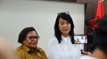 Bertemu Wamendagri, Wamen Diana Bahas Percepatan Pembangunan Pusat Pemerintahan DOB Papua