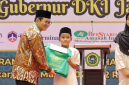 Santunan kepada 200 anak yatim dan bantuan sembako untuk 1.400 warga di Yayasan Pondok Pesantren (Ponpes) Minhajurrosyidin, Jalan SPG VII, RT 05/09, Lubang Buaya, Cipayung, Jakarta Timur, Sabtu (22/3). / foto istimewa