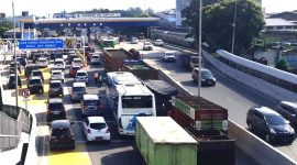Gerbang Tol Amplas-Ruas Tol Belmera / foto ist