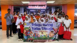 YBM PLN EPI turut memberikan santunan sebagai bentuk dukungan nyata bagi anak-anak binaan, agar bisa menyambut hari kemenangan dengan senyum dan semangat.