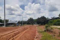 Tiang listrik di tiga dusun Desa Sungai Besar dan Perhentian sudah terpasang sejak 2024 lalu,   tapi sampai sekarang terbengkalai. Katanya menunggu pemasangan kabel dan aliran daya ke rumah rumah. Semoga PLN dan vendor serta pihak terkait lainnya dapat segera merealisasikannya. (Foto/fay/DP).