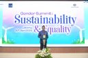 Direktur Utama PLN, Darmawan Prasodjo, dalam sambutannya pada acara PLN Gender Summit 2025, di Jakarta, Rabu (30/4) menegaskan bahwa kesetaraan gender bukan sekadar komitmen, tapi telah menjadi bagian dari strategi PLN dalam mendukung agenda transisi energi.