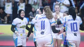 Tim putri Jakarta Electric PLN ( foto Ist )