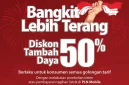 PLN kembali menghadirkan diskon tambah daya 50% untuk pelanggan di semua golongan tarif melalui program 