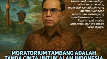 Haidar Alwi: Stop Rusak Raja Ampat, Ini 5 Langkah Nyata Selamatkan Ekosistem Laut.