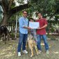 Harmanto, Senior Manager PLN NP UP Muara Tawar (kiri) menyampaikan hewan qurban kepada Muhammad HY, Ketua Panitia Idul Adha Masjid Nurul Anwar, Desa Pantai Makmur, Bekasi (kanan). Program qurban ini merupakan bagian dari inisiatif CSR “PLN Peduli by Nusantara Power”, yang dilaksanakan serentak oleh unit-unit pembangkit PLN NP di seluruh Nusantara.
