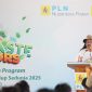 Direktur Pengendalian Pencemaran dan Kerusakan Wilayah Pesisir dan Laut Kementerian Lingkungan Hidup, Sayid Muhadhar, saat membuka acara puncak Zero Waste Warriors, di Bekasi, Kamis (12/6) dalam rangka memperingati Hari Lingkungan Hidup Sedunia 2025. Ia memberikan apresiasi atas inisiatif PLN dalam mendorong kolaborasi multisektor untuk pelestarian lingkungan.