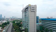 Tampilan Gedung PLN Kantor Pusat di daerah Kebayoran Baru, Jakarta Selatan. ( foto dok. PLN )