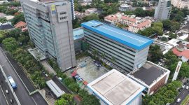 Ilustrasi Gedung Kantor Pusat PLN di Kebayoran Baru, Jakarta Selatan, PLN kembali menjadi perusahaan utilitas nomor satu se-Asia Tenggara versi Fortune.