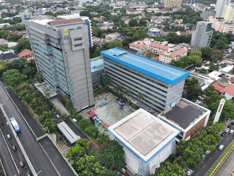 Ilustrasi Gedung Kantor Pusat PLN di Kebayoran Baru, Jakarta Selatan, PLN kembali menjadi perusahaan utilitas nomor satu se-Asia Tenggara versi Fortune.