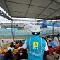 Petugas PLN bersiaga untuk menjaga sistem kelistrikan tetap prima selama gelaran Formula E 2025 Sarinah Jakarta E-Prix di Jakarta International E-Prix Circuit (JIEC), Ancol, Sabtu (21/6).