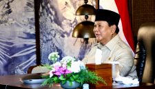 Presiden RI Prabowo Subianto dalam sambutannya mengatakan bahwa proyek-proyek yang diresmikan serentak di 15 provinsi ini merupakan tonggak penting dalam mewujudkan kemandirian energi nasional yang berkelanjutan. Foto: BPMI Setpres