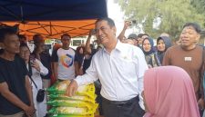 kunjungan Mentan ke Majene ( foto ist )