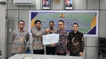Dukung Swasembada Pangan Nasional, Hutama Karya Rehabilitasi Jaringan Irigasi di Aceh & Riau