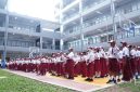 SDN Cikini 01/02 Siswa SD Upacara