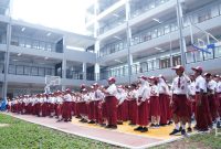 SDN Cikini 01/02 Siswa SD Upacara