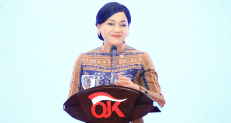 Kepala Eksekutif Pengawas Perilaku Pelaku Usaha Jasa Keuangan, Edukasi, dan Pelindungan Konsumen OJK, Friderica Widyasari Dewi. ( foto Ist )