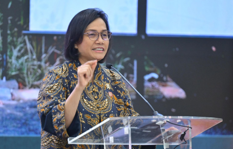 Menkeu Sri mulyani ( foto Ist )