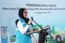 Executive Vice President Pengembangan Produk Niaga, Ririn Rachmawardini pada agenda Peresmian SPKLU Center yang digelar secara terpusat di Rest Area 319B Pemalang, Jawa Tengah, pada Rabu (20/8), menyampaikan bahwa empat SPKLU Center yang diresmikan berada di lokasi-lokasi strategis, meliputi Rest Area 319B Pemalang, Rest Area 275A Tegal, Rest Area 228A Cirebon, dan PLN UP3 Cirebon.