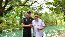 Jelang MotoGP, Menpora Erick Jamu Valentino Rossi di Jakarta