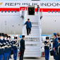 Presiden Republik Indonesia, Prabowo Subianto, tiba di Bandar Udara Internasional Schipol, Amsterdam, Belanda, pada Kamis, 25 September 2025. Foto: BPMI Setpres