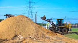 Pemerintah menempatkan biomassa sebagai elemen strategis dalam roadmap transisi energi menuju NZE 2060 atau lebih cepat. (Foto: Serbuk Kayu sebagai bahan cofiring biomassa di PLTU Indramayu)