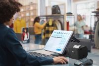 Epson , TM-T82IV—dirancang untuk memenuhi kebutuhan bisnis ritel dan F&B modern yang serba cepat dengan volume transaksi tinggi. / foto ist