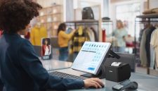 Epson , TM-T82IV—dirancang untuk memenuhi kebutuhan bisnis ritel dan F&B modern yang serba cepat dengan volume transaksi tinggi. / foto ist