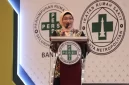 Direktur Utama Admedika Dian Prambini saat memberikan paparan pada acara Seminar Nasional PERSI XXI, Seminar Patient Safety XIX, dan Hospital Expo XXXVII di ICE BSD, Tangerang pada (26/9).