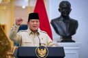 Presiden Republik Indonesia Prabowo Subianto menyampaikan ucapan selamat dan pesan penuh semangat kepada seluruh generasi muda Indonesia dalam rangka memperingati Hari Sumpah Pemuda ke-97 Tahun 2025, di Istana Merdeka, Jakarta, pada Selasa, 28 Oktober 2025. (Foto: BPMI Setpres)