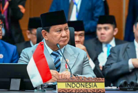 Presiden Republik Indonesia Prabowo Subianto menghadiri sesi pleno Konferensi Tingkat Tinggi (KTT) ke-47 ASEAN yang digelar di Kuala Lumpur Convention Centre (KLCC), Malaysia, pada Minggu, 26 Oktober 2025. (Foto: BPMI Setpres)