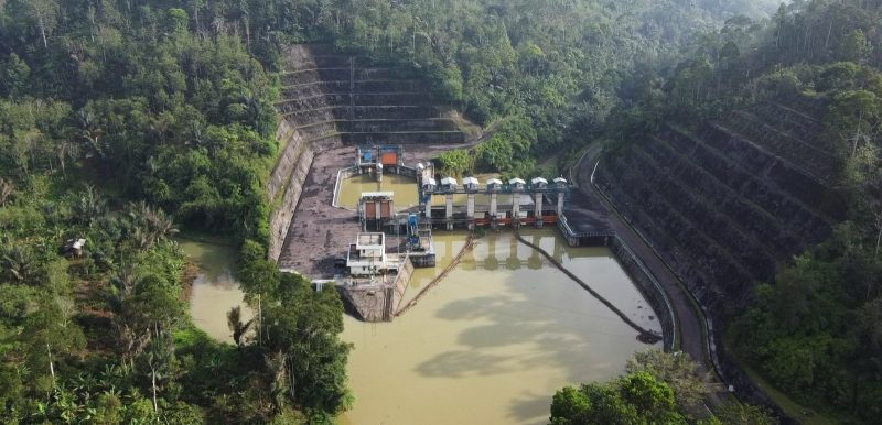 Foto landscape Pembangkit Listrik Tenaga Air (PLTA) Besai.  PLN NP melalui program Best  meraih Program Transformasi Konservasi Tanah di PLTA Besai dan dinobatkan sebagai Inisiatif Terbaik Kategori Energi Terbarukan, Selamatkan Potensi Energi Bersih Rp 787 Miliar per Tahun.